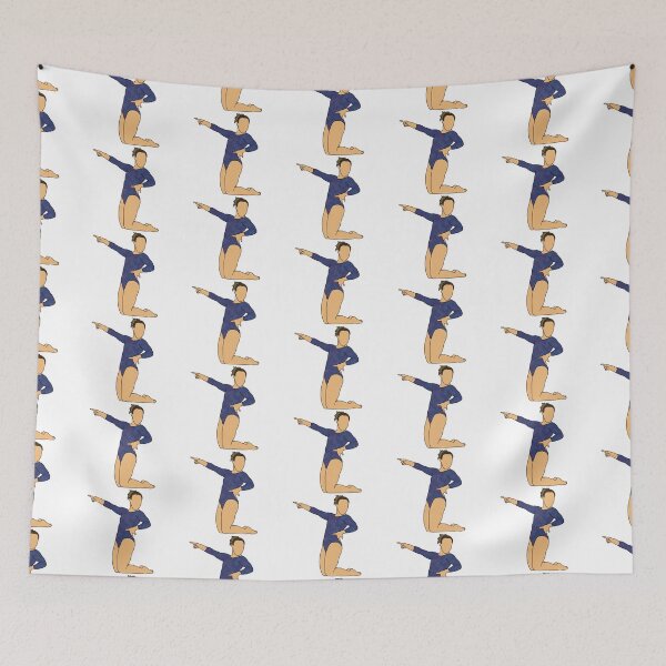 Item preview, Katelyn Ohashi Gymnastics Drawing designed and sold by GrellenDraws.