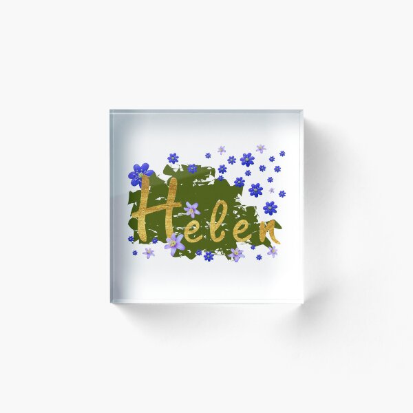 Aperçu de l'œuvre Nom personnalisé HELEN créée et vendue par SpringForever.