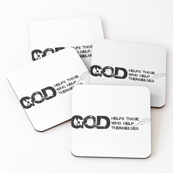 Item preview, God helps those who help themselves designed and sold by Imade-it.