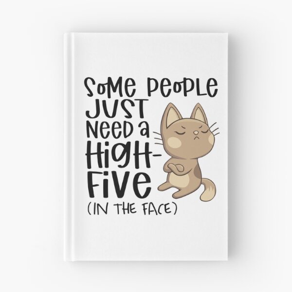 Item preview, Just Need A High Five | Funny cat designed and sold by Petra Becker.