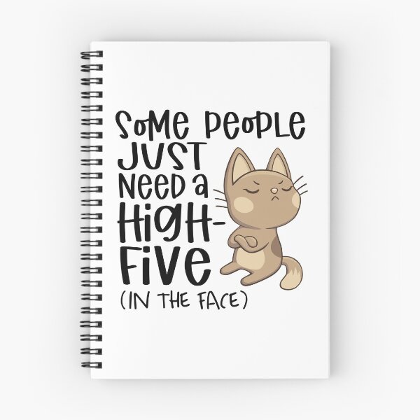 Item preview, Just Need A High Five | Funny cat designed and sold by Petra Becker.