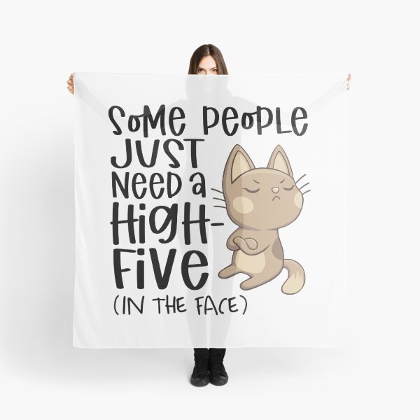Item preview, Just Need A High Five | Funny cat designed and sold by Petra Becker.