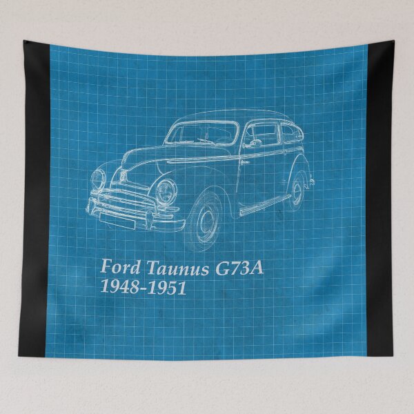Item preview, Ford Taunus G73A Blueprint designed and sold by birdo-art.