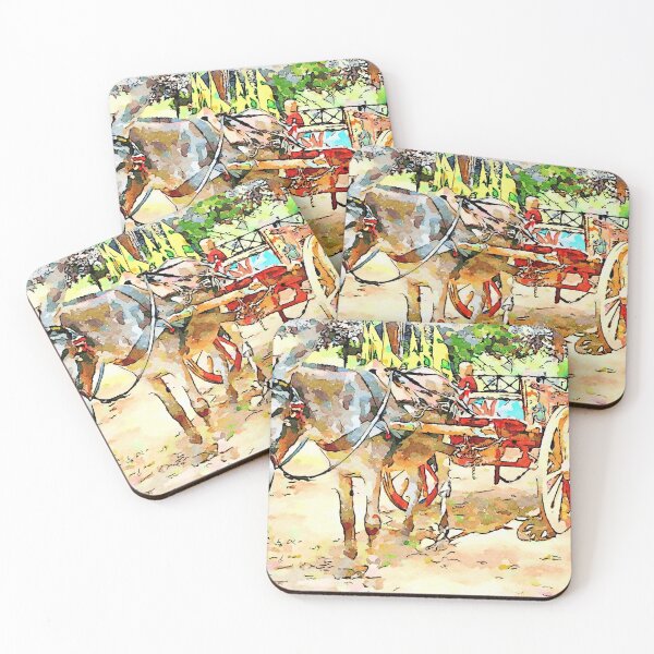 Item preview, Donkey with sicilian cart designed and sold by Giuseppe Cocco.