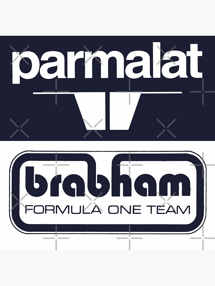 Original Parmalat Brabham F1 Unused Decals