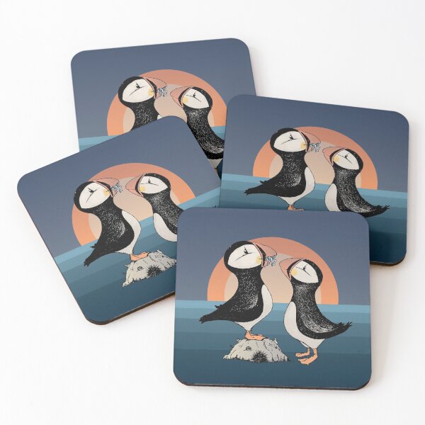 Item preview, Puffins designed and sold by mangulica.