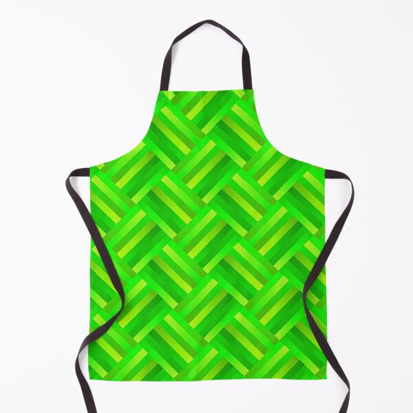 Item preview, Gradient neon green basketwave pattern designed and sold by Delicarte.