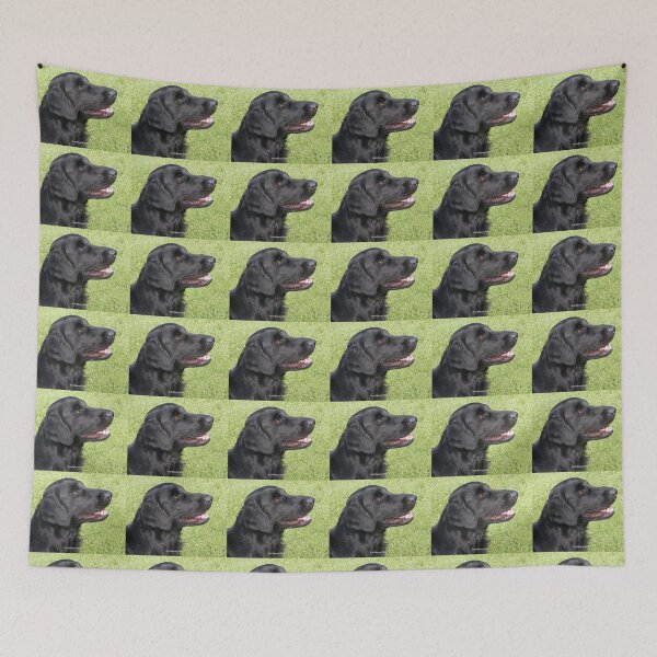 Item preview, Black Flat-Coated Retriever designed and sold by Terry McNamee.