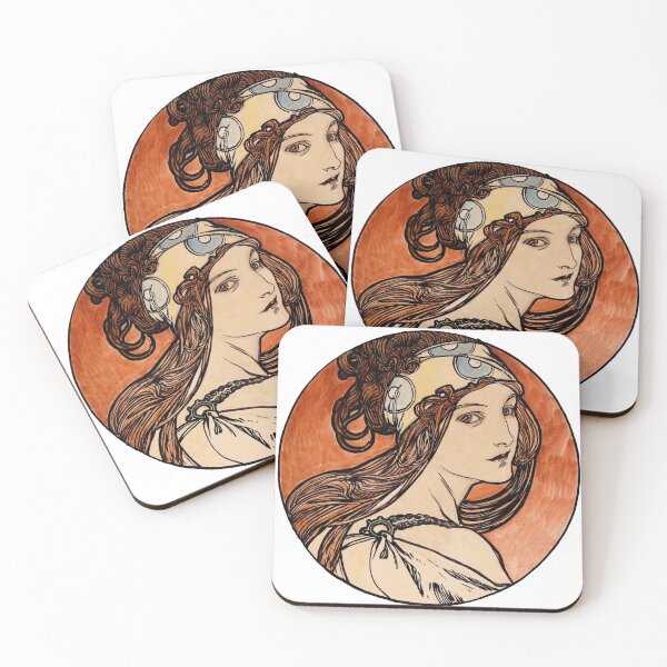 Item preview, Art Nouveau Collection - Lady with headband designed and sold by Artificialx.