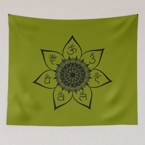 Item preview, 7 Chakras around mandala designed and sold by Somjaijaithieng.