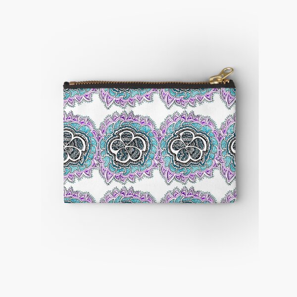 Item preview, Black White and Pink Flower Doodle designed and sold by Hannah Staab.