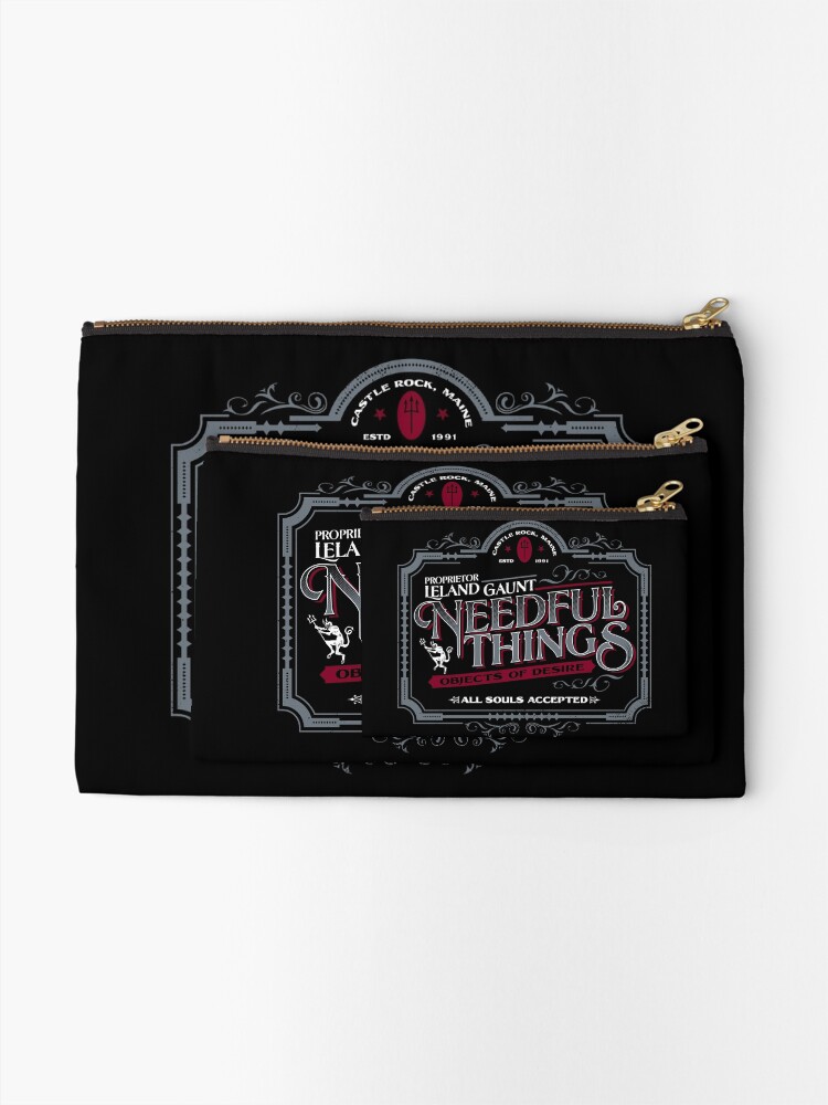Alternate view of Needful Things Zipper Pouch