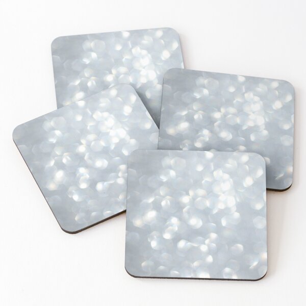 Item preview, Silver Sparkle Hexagons  designed and sold by Ksaavet.