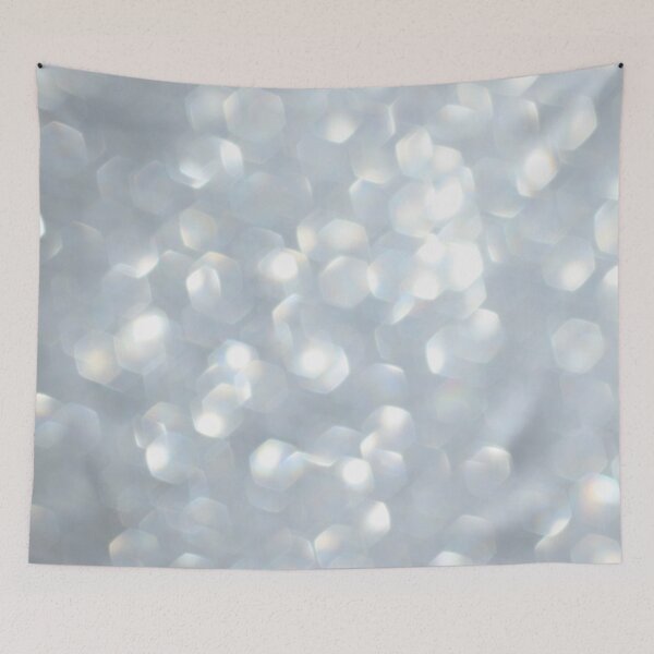 Item preview, Silver Sparkle Hexagons  designed and sold by Ksaavet.