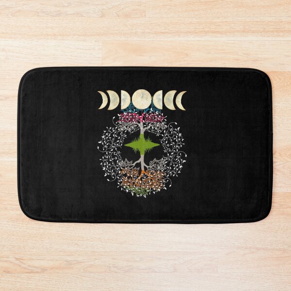 Item preview, Phases of the Moon Retro 60's 70's Vibe Tree of Life designed and sold by Independence arrival.