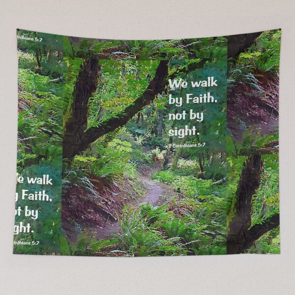 Item preview, We Walk By Faith designed and sold by KirtTisdale.