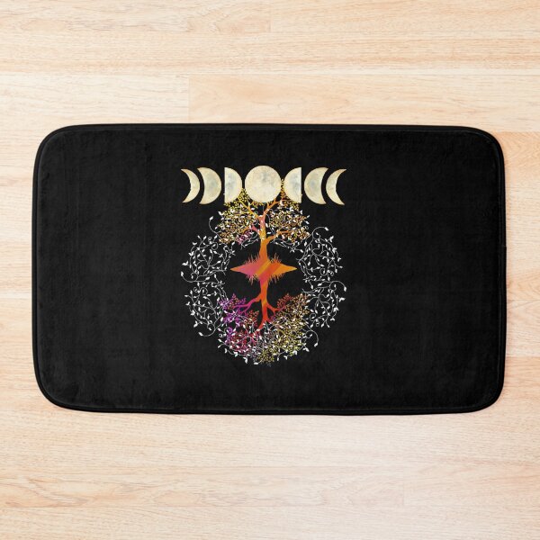 Item preview, Phases of the Moon Retro 60's 70's Vibe Tree of Life designed and sold by Independence arrival.