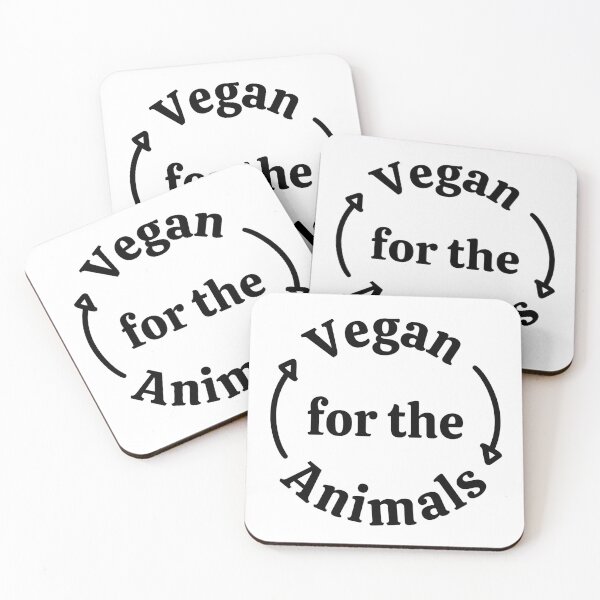 Item preview, Vegan for the Animals designed and sold by SimplyMots.