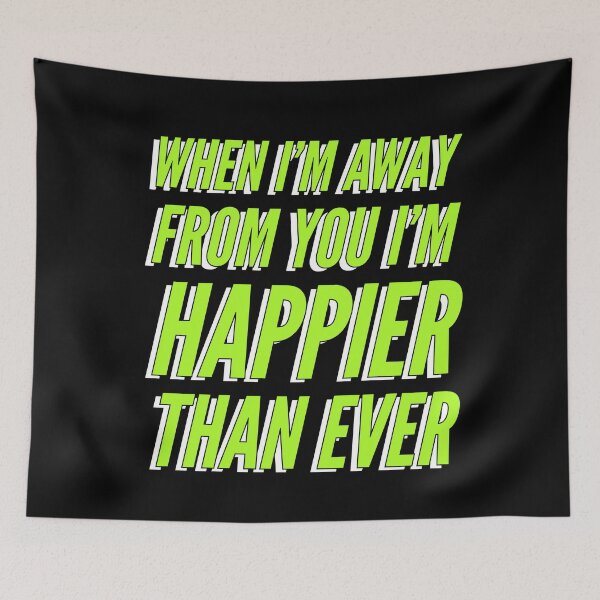 Item preview, Billie eilish happier than ever  designed and sold by Blacksoulgear.