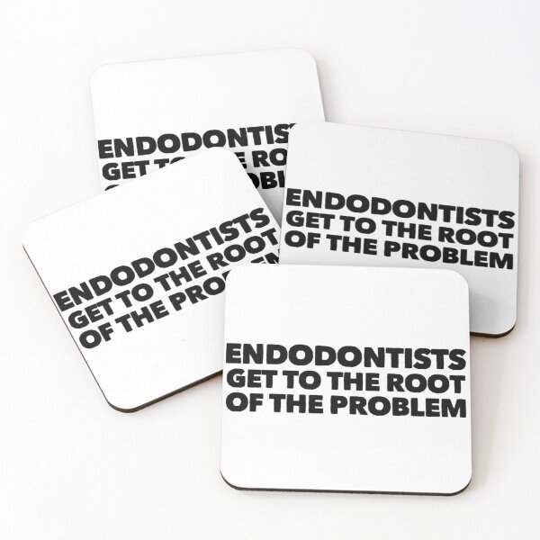 Item preview, ENDODONTISTS GET TO THE ROOT OF THE PROBLEM - alt  designed and sold by CulturalMesh.