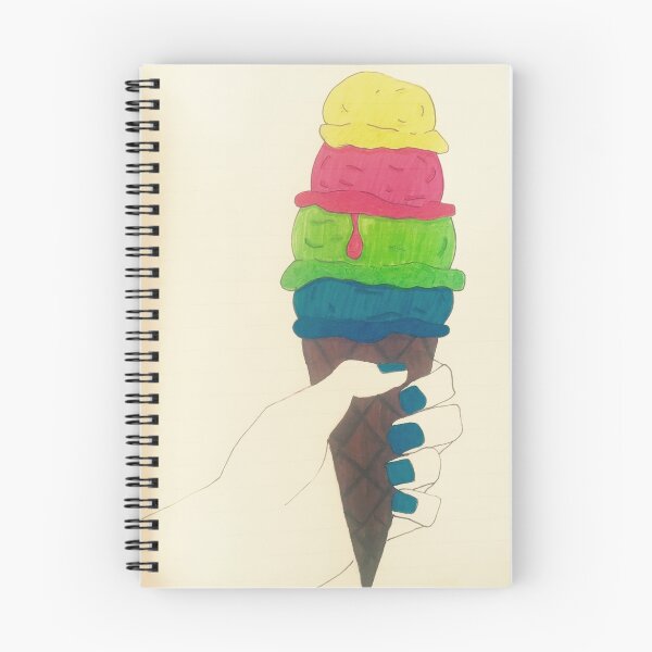 Item preview, Ice-Cream Illustration  designed and sold by Sofia Arvanius.