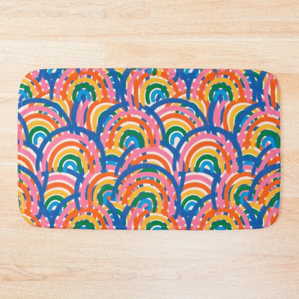 Item preview, Cute Rainbow Colorful Pattern designed and sold by trajeado14.