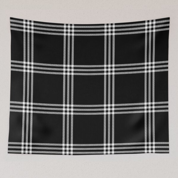 Item preview, Black Windowpane Plaid - Graph Check designed and sold by thelustrous.