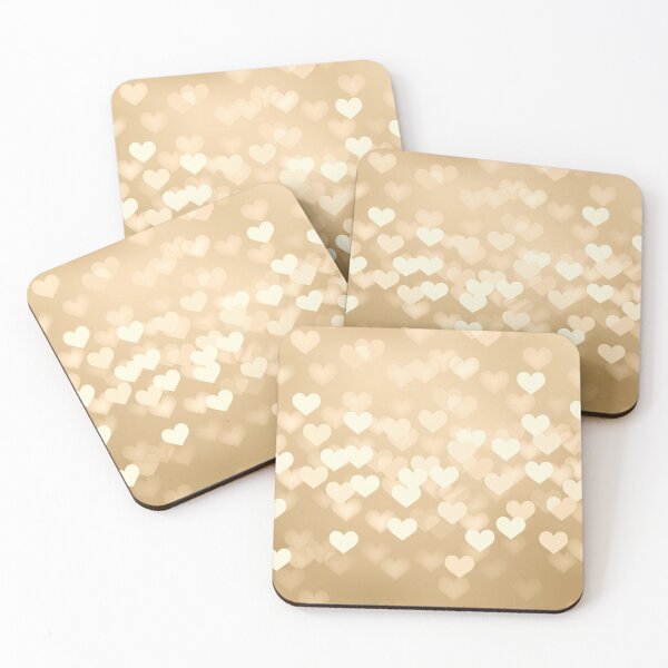 Item preview, Sparkle Gold Hearts designed and sold by Ksaavet.