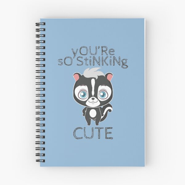 Item preview, You're So Stinking Cute - Skunk - Blue designed and sold by crazycollective.