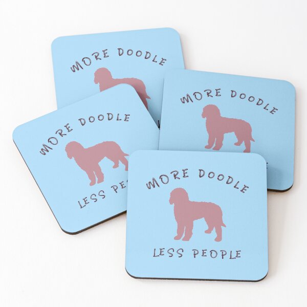Item preview, More Doodle Less People Funny Goldendoodle Labradoodle Dog designed and sold by Guarddogdrive.