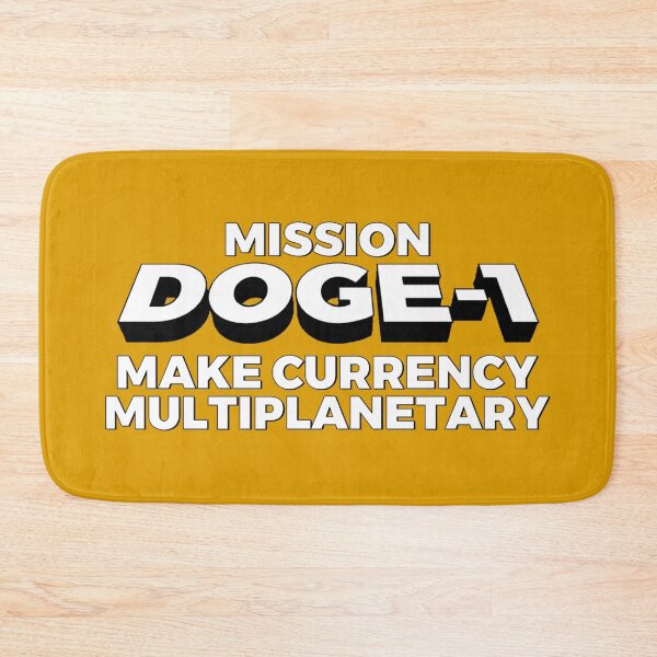 Item preview, Doge-1 Space Mission Make Cryptocurrency Multiplanetary designed and sold by JG0024.