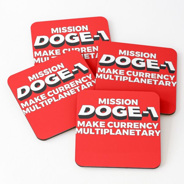 Item preview, Doge-1 Space Mission Make Cryptocurrency Multiplanetary designed and sold by JG0024.