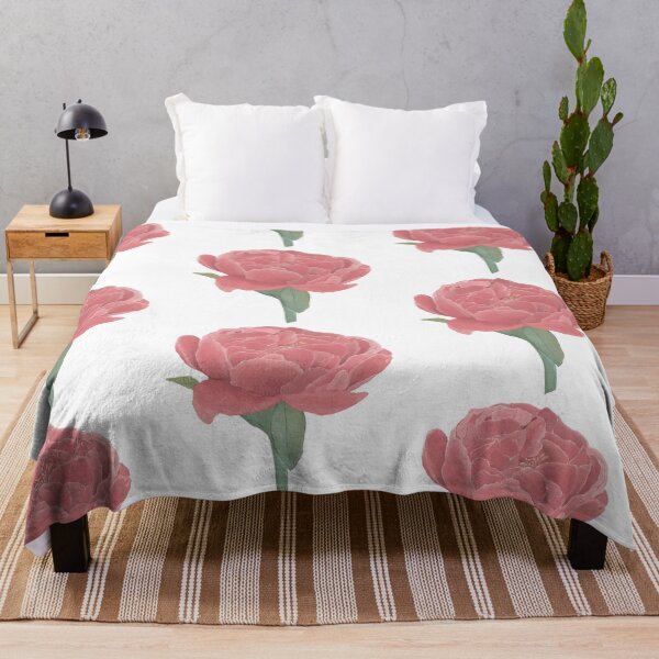 Item preview, Gouache Peony designed and sold by ALEXIA SPEEKS.