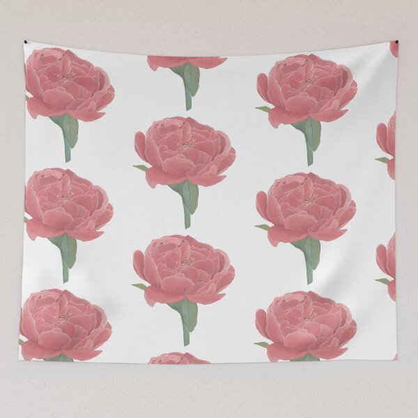 Item preview, Gouache Peony designed and sold by ALEXIA SPEEKS.