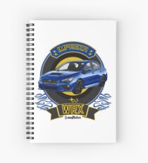 Subaru Impreza WRX Spiral Notebook