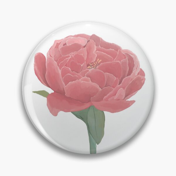 Item preview, Gouache Peony designed and sold by ALEXIA SPEEKS.