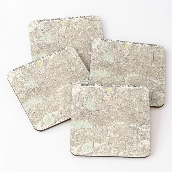 Item preview, Vintage Map of London designed and sold by maxigold.