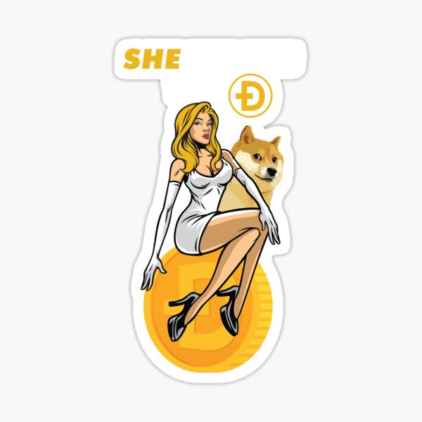 Artikel-Vorschau von Sie will das D - Cryptocurrency Funny Dogecoin Meme, designt und verkauft von Blaacklight.