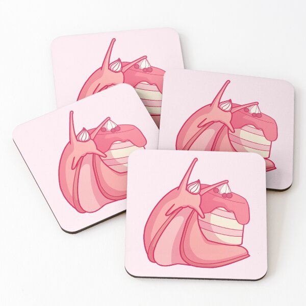 Item preview, pink cake snail designed and sold by Rachel---Anne.