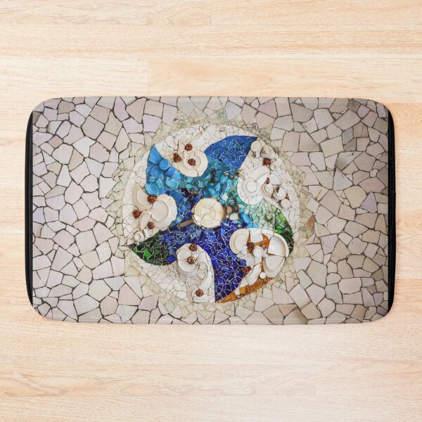 Item preview, Ceiling Mosaic Tiles by Gaudi in Guell Barcelona designed and sold by Andreea Eva Herczegh.