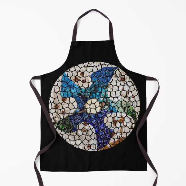 Item preview, Ceiling Mosaic Tiles by Gaudi in Guell Barcelona designed and sold by Andreea Eva Herczegh.
