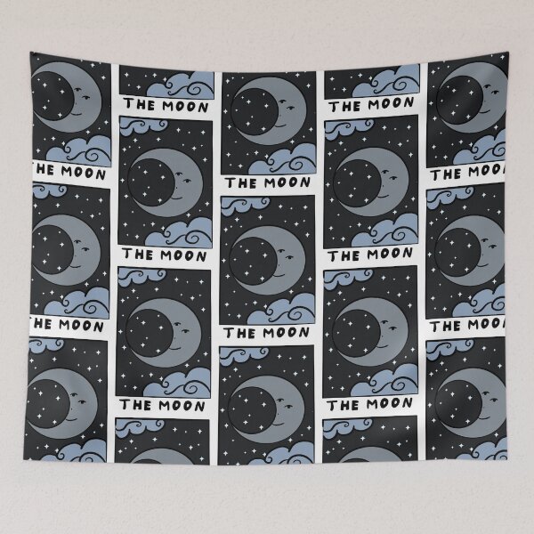 Item preview, THE MOON tarot card designed and sold by Theo Altmaier.