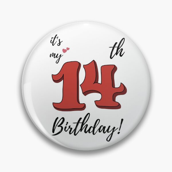 Item preview, It's My 14th Birthday quote designed and sold by WayneTower.
