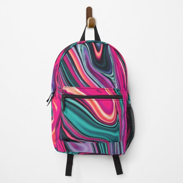 Artikelvorschau, Pink & Turquoise Abstract Fluid entworfen und verkauft von Flydea.