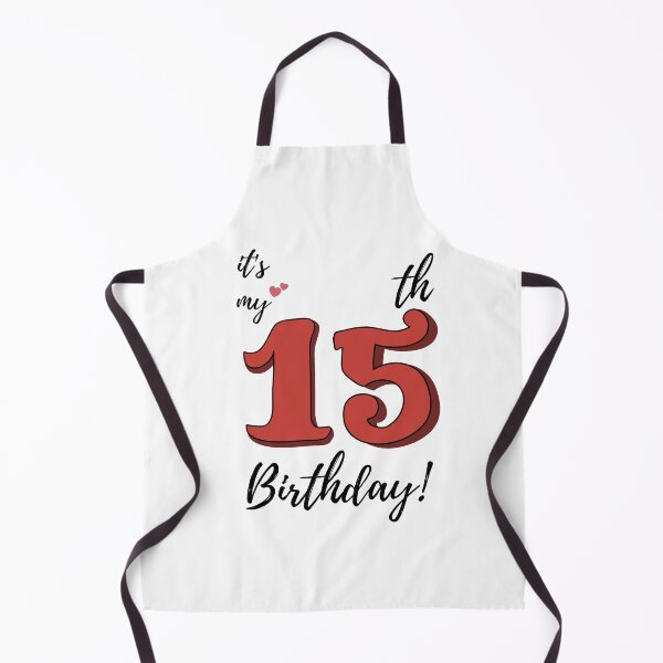 Item preview, It's My 15th Birthday quote designed and sold by WayneTower.