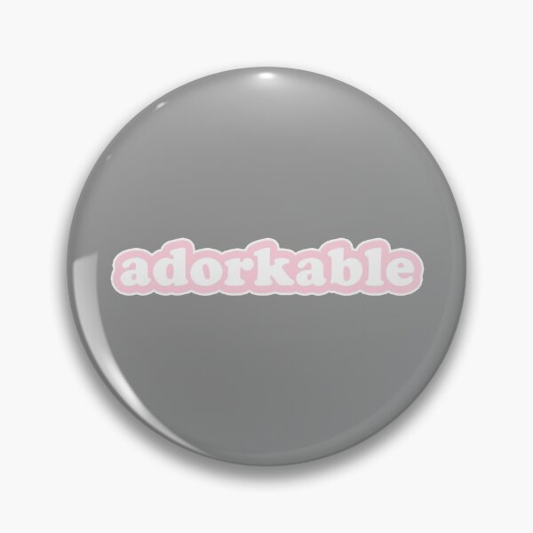 Item preview, Adorkable in Millennial Pink Retro Design designed and sold by Bumblefuzzies.