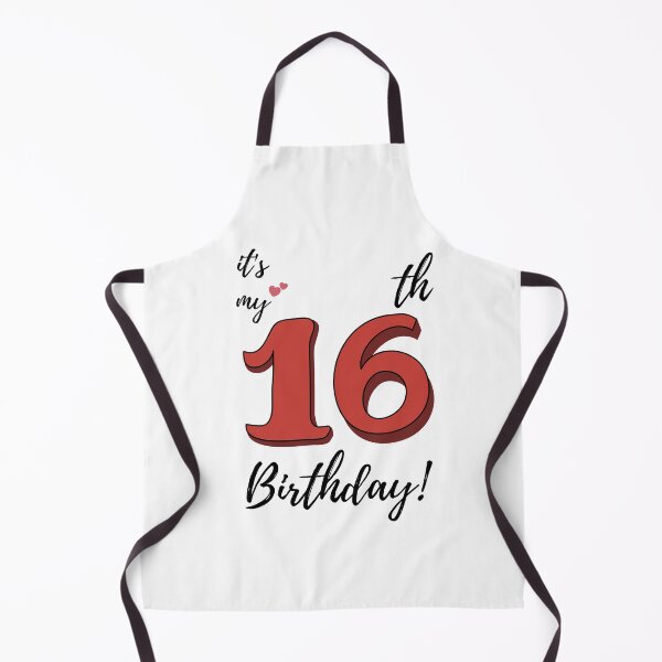 Item preview, It's My 16th Birthday quote designed and sold by WayneTower.