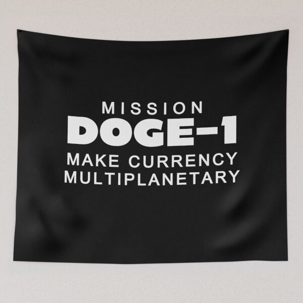 Item preview, Doge-1 Space Mission Make Cryptocurrency Multiplanetary designed and sold by JG0024.