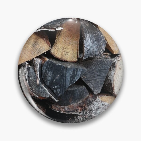 Item preview, Firewood for old sauna. Rough grey wooden pattern. designed and sold by FoxMire.