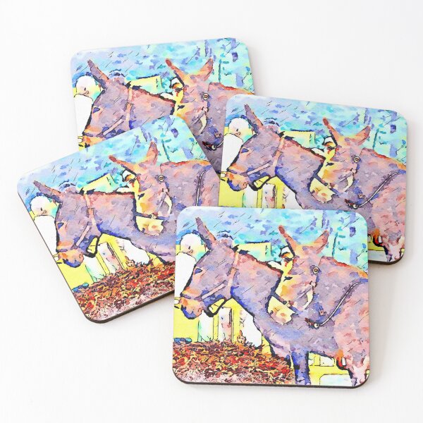 Item preview, Two donkeys designed and sold by Giuseppe Cocco.